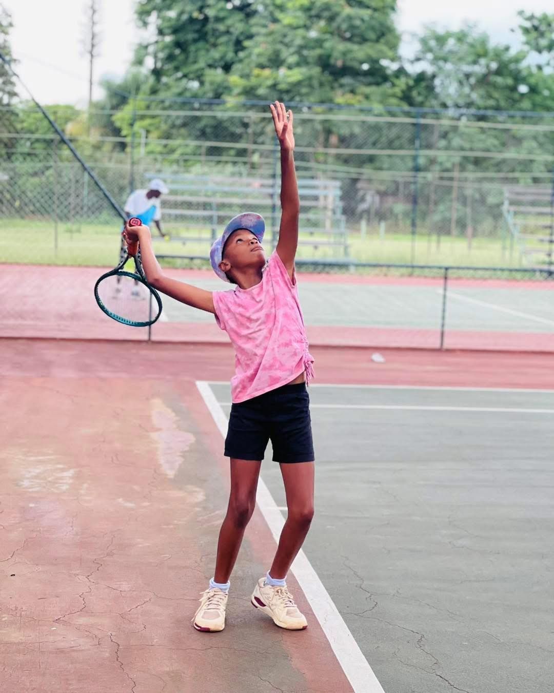 Doubles practice at Elevation Tennis Academy