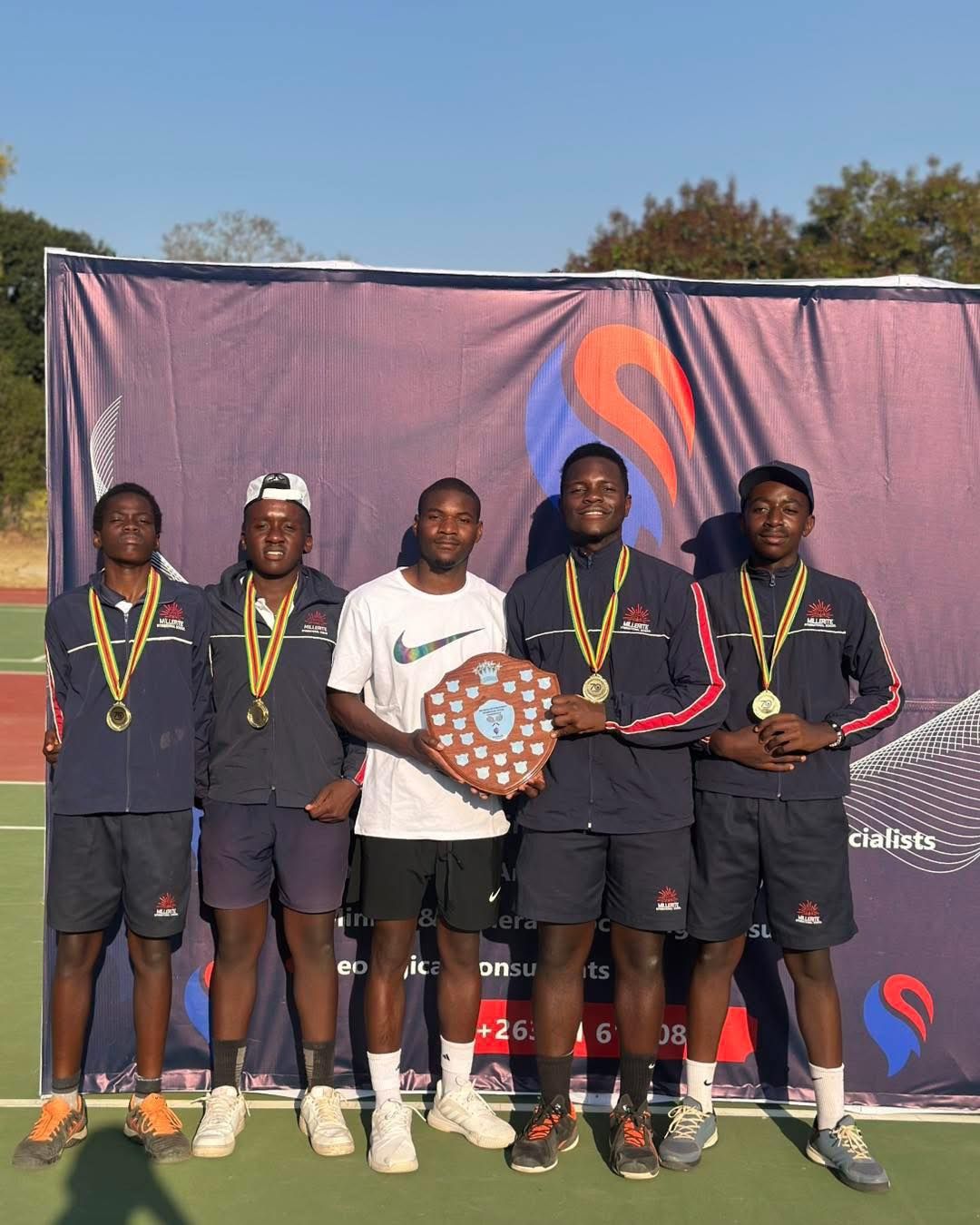 Group photo after successful tournament