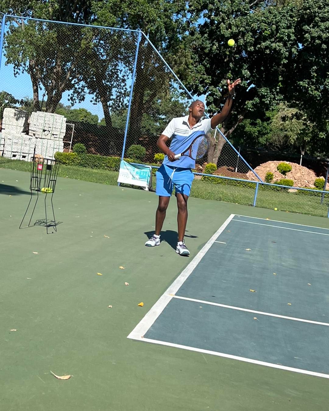 Players learning proper grip technique